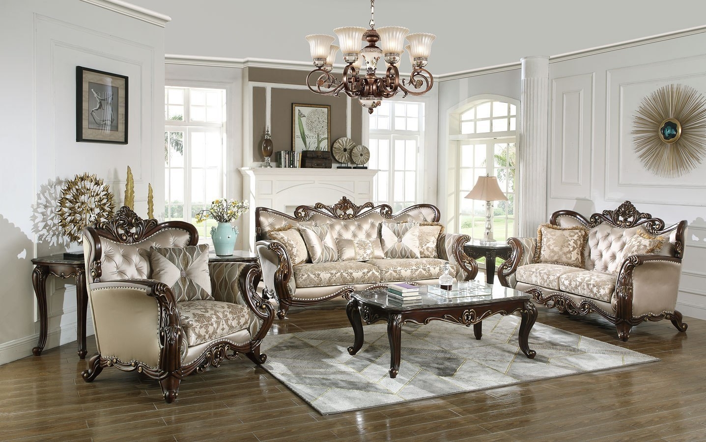Constantine Living Room Setnew Classic Furniture | Furniturepick for Traditional Living Room Sets